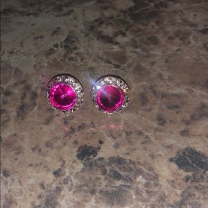 Pink Competition earrings
